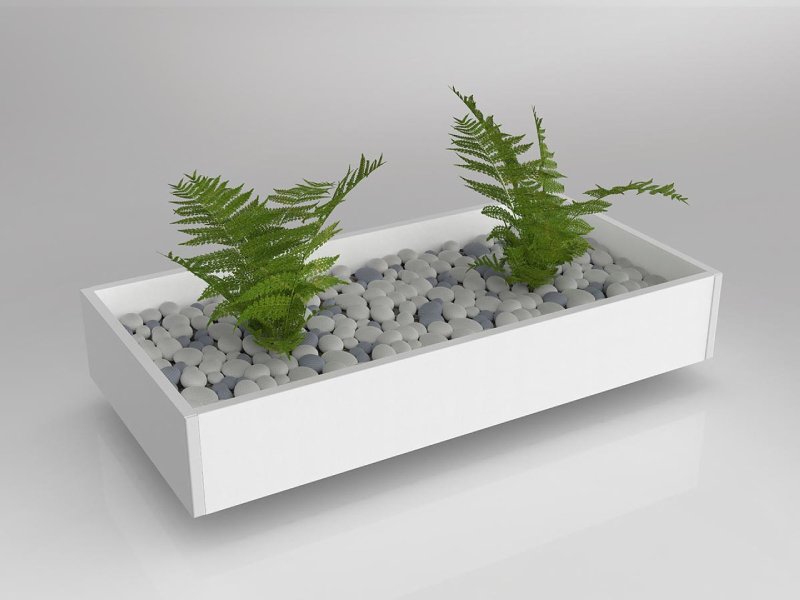 Smith Planter Box For Fake Plants Only