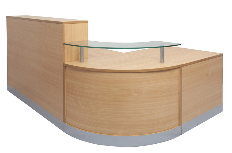 Flow Reception Counter - Beech