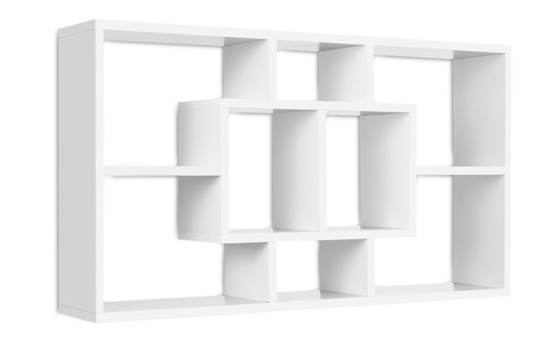 Henry Floating Wall Shelf DIY Mount Storage Bookshelf