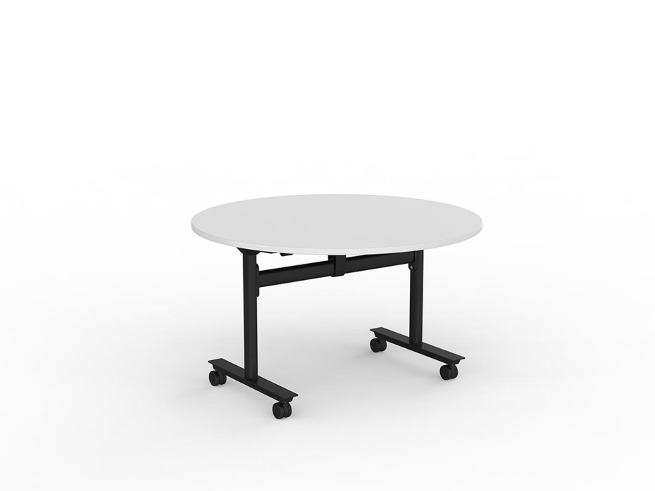 Nimble Mobile Flip Top Round Meeting Table