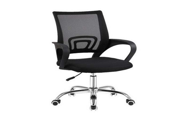 Henry Mid Back Computer Mesh Chair - Black