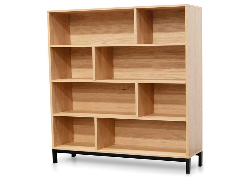 Philly Modern Wooden Bookcase - Natural