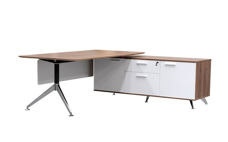 Potenza Modern Office Desk with Return